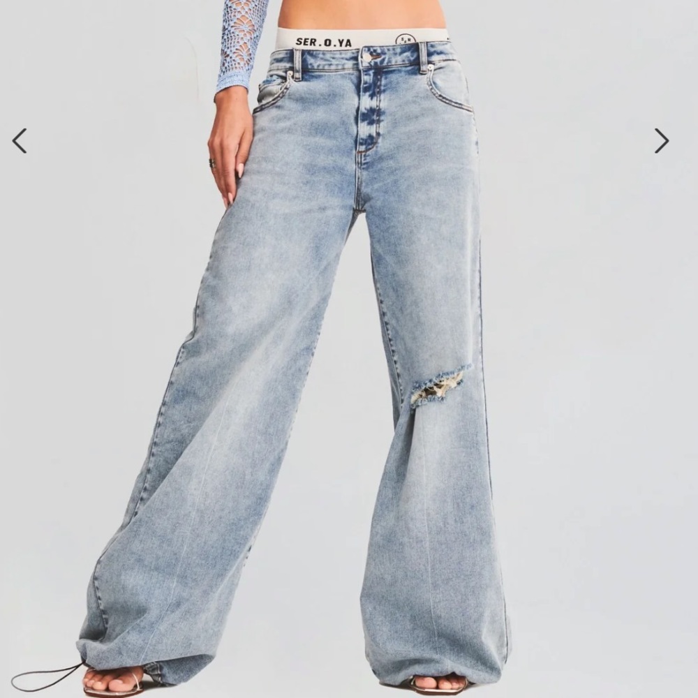 Ser.o.ya saint oversized jeans
